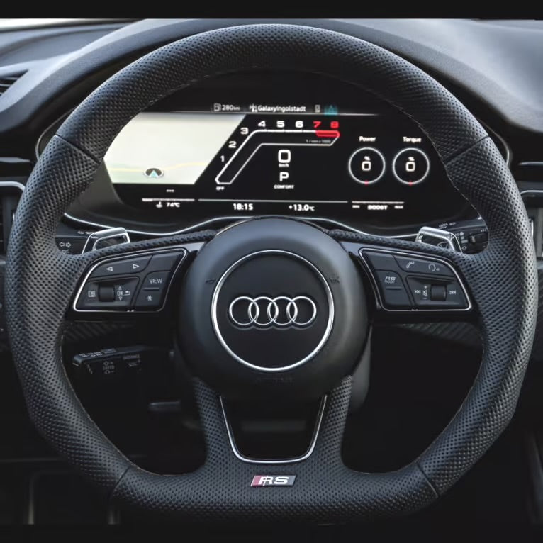 audi custom stuur